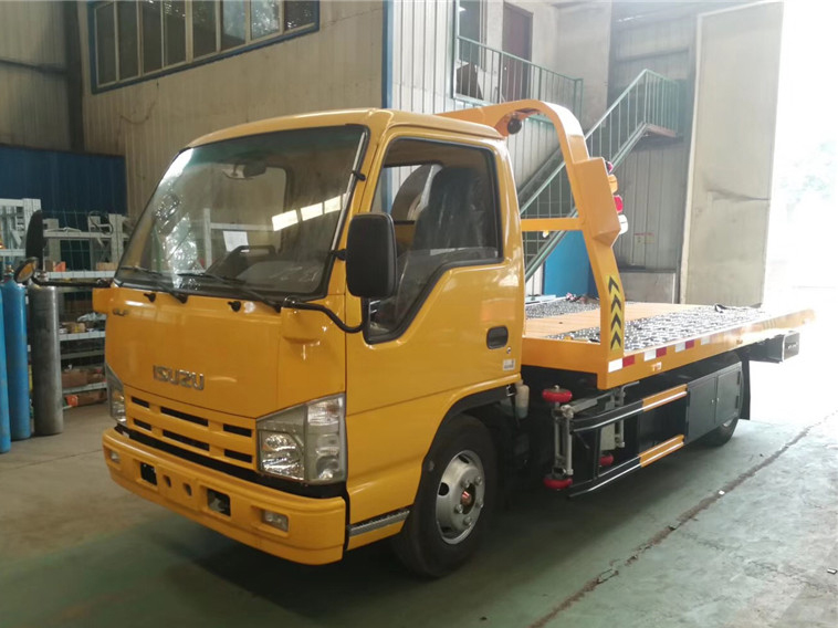 五十鈴小型清障車一拖二
