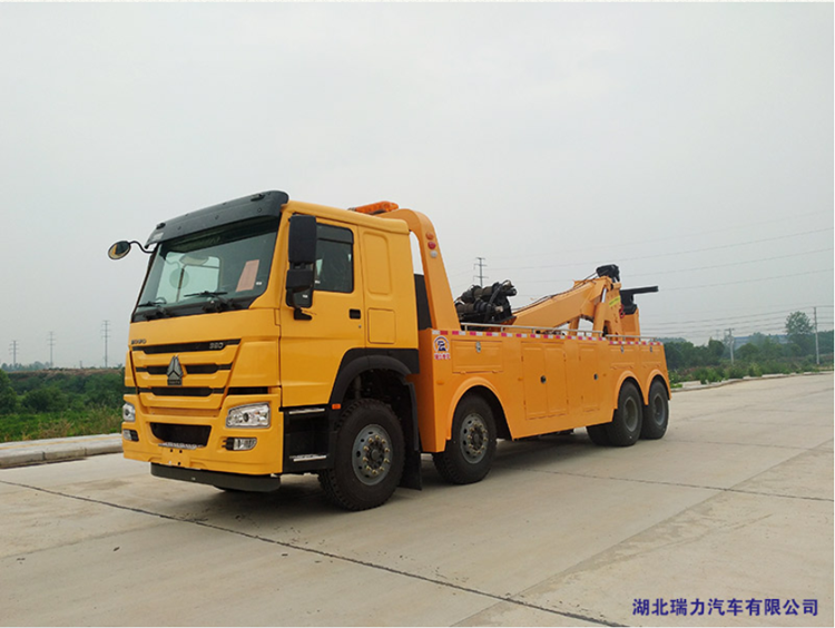 重汽前四后八道路清障車價格25w