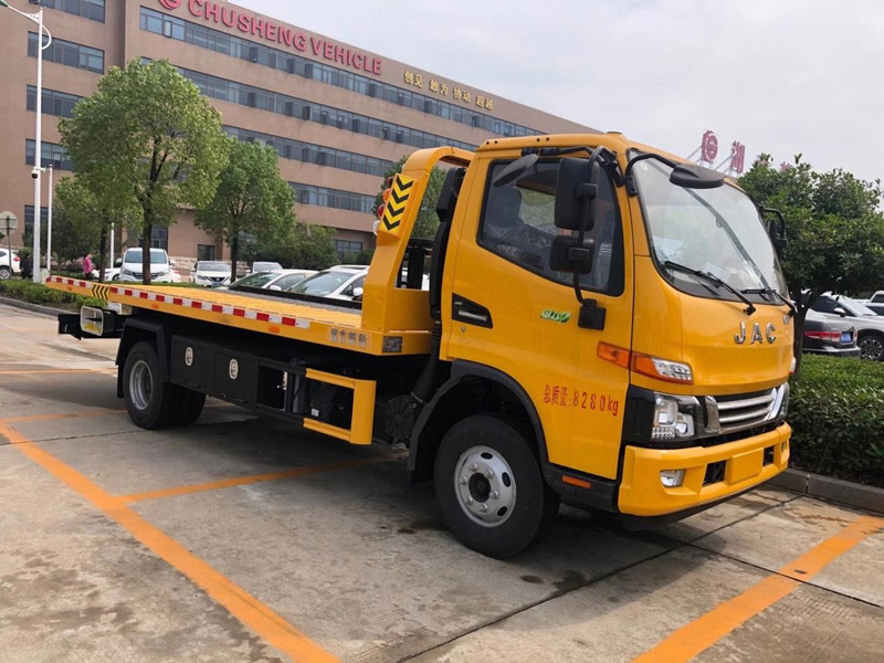 江淮國(guó)六黃牌駿鈴V7清障車(chē)