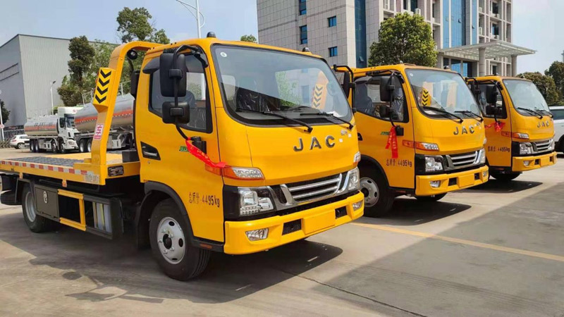 江淮駿鈴V5藍(lán)牌清障車(chē)